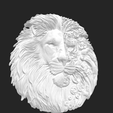 Screenshot-2023-10-27-at-4.20.45 PM.png Half Mechanical Lion Head, Wall art, High Detailed 3D STL model