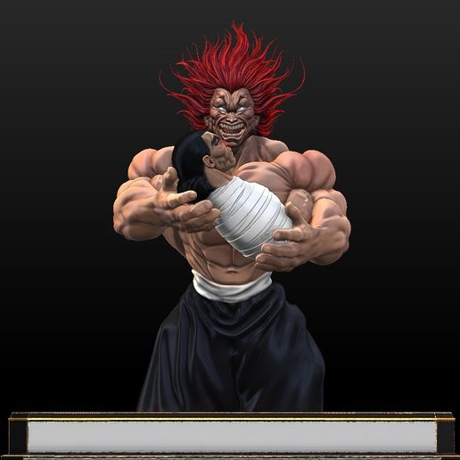 👾 Yujiro Hanma and Retsu Kaioh - Baki Anime Fight Diorama STL | 3D ...