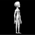alien_2.jpg Alien Model - Sci-Fi Alien STL - Extraterrestrial Figure 3D -  Alien Creature Design -  Space Alien 3D Print