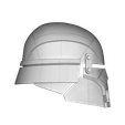render_scene-left.8.png Armory - Knights of Ren Helmet, StarWars model for 3D Print