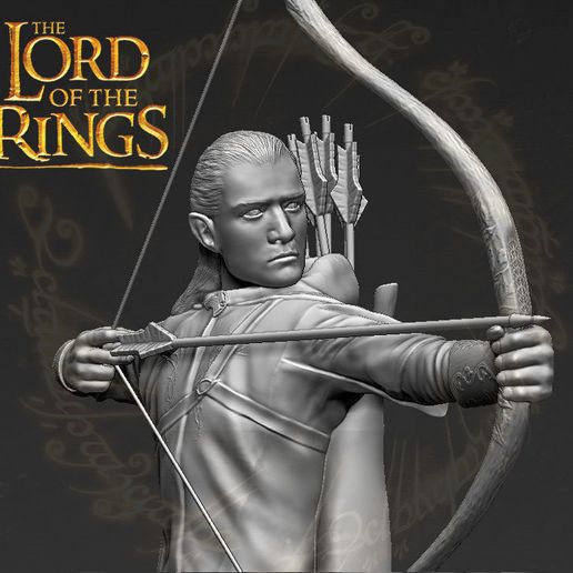 🧝 Legolas The Lord of the Rings for 3D printing・ STL File for 3D ...