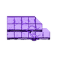 Pyramid_Medium_DoubleStepped-B-Right-B03.stl Pyramid Modular Levels - (Medium) Square - A02 (Stairs)