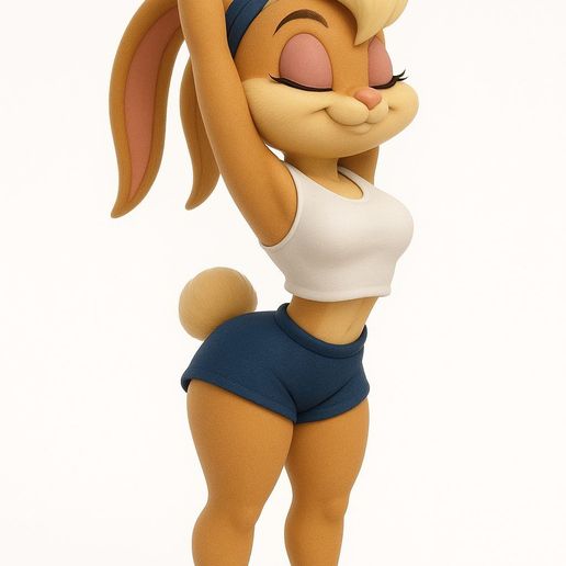 🫦 lola bunny・ STL File for 3D printing・Cults