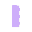 DARK_OAK_SHELF.stl PRATELEIRAS PARA MINECRAFT - TODOS OS 12 TIPOS DE MADEIRA, CONECTÁVEIS