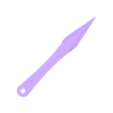 throwing knife.stl Throwing Knife
