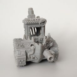 FinishedPrintLootedBenchy01.jpg Tank Gobelin de Benchy pillé