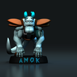 amok_render-2.png Queen Luna Lunatacs + Amok thundercats villains STL files 3d printing collectibles fanart by CG Pyro