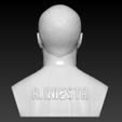 an3.jpg Download STL file ANDRES INIESTA BUST 3D PRINT READY • 3D printer design, MarcArt