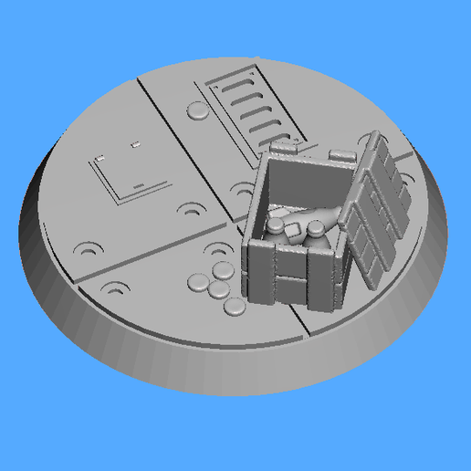 FWW 32mm nuka base 3D model
