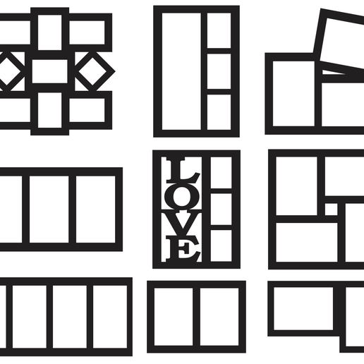 2020-04-29-3.png Vectors Laser Cutting - 80 Frames With Frames Assorted