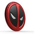 2.jpg Deadpool logo 3D model