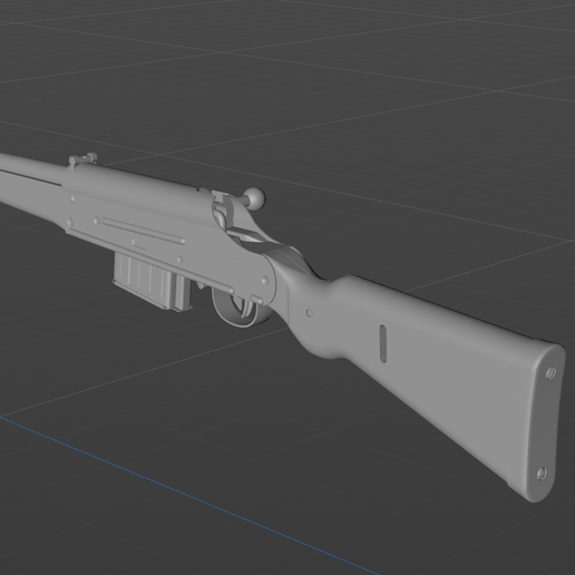 OBJ file German VG2 rifle digital model material 🗺️ ・3D printing idea ...