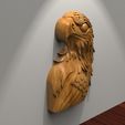 yeni.259.jpg Eagle 3D STL Model for CNC Router, Artcam, Vetric, Engraver, Relief, Carving, Cut 3D, Stl File For Cnc Router, Wall Decor