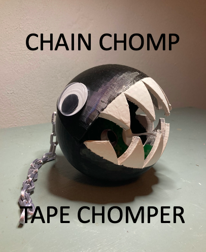 Free STL file Chain Chomp Tape Chomper 🎠 ・3D printable model to ...