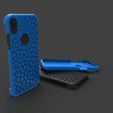 cover-iphone-xr-voronio-pattern-3d-model-obj-fbx-stl-(6).jpg Cover Iphone XR voronoi pattern 3D print model