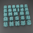 Minecraft-Letter-Overview.png LetterBank: The personalized Piggy Bank - Minecraft Font