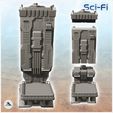 2.jpg Space control tower with landing platform (13) - Future Sci-Fi SF Infinity Terrain Tabletop Scifi