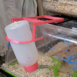20230328_161020.jpg Hamster drinker holder water bottle stand