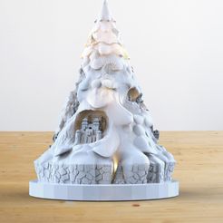 v2.jpg STL file CHRISTMAS TREE v2・3D print design to download