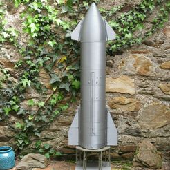 IMG_2504.jpg STL-Datei STARSHIP SPACEX kostenlos・3D-druckbare Vorlage zum herunterladen