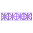 Decor 1x4C.stl Casket with roman lattice pattern