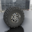 0018.png WHEEL FOR CUSTOM TRUCK 13A-"BADASS" R4 (FRONT AND DUALLY WHEEL BACK)