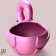 ISO6.jpg Cute flamingo pot