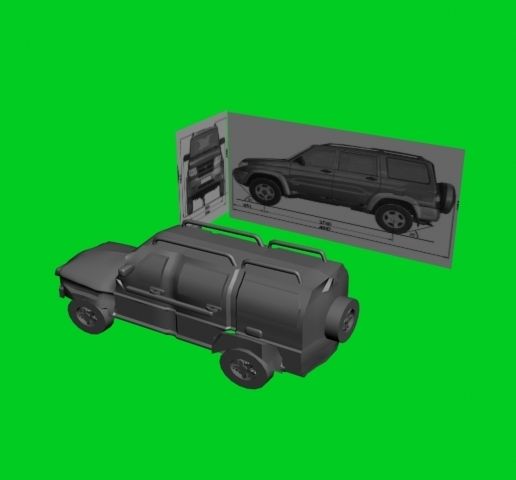 Patriot UAZ PatriotUAZ 3D model