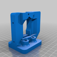 final-mount.png Prusa i3 (rework) X Carriage Adapter for Bulldog Extruder