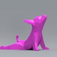 chi03.jpg Low Polygon Chihuahua dog model 3D print model 3D print model