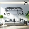 t1-bus-1950.png Wall Silhouette: Volkswagen Set