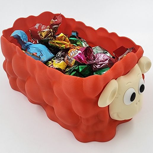 Sweet Sheep Box 3D model