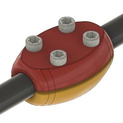 17,2.jpg Fichier STL Raccord de tuyau 15mm extension de serrage stable robuste optimisé optimal pièce de design・Plan pour impression 3D à télécharger