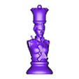Avng-Queen_Blackwidow.obj Chess Board Avengers vs Justice League
