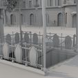Paris_Town_01_Render_04.jpg OBJ file Paris neighborhood // Metro station・3D printable model to download
