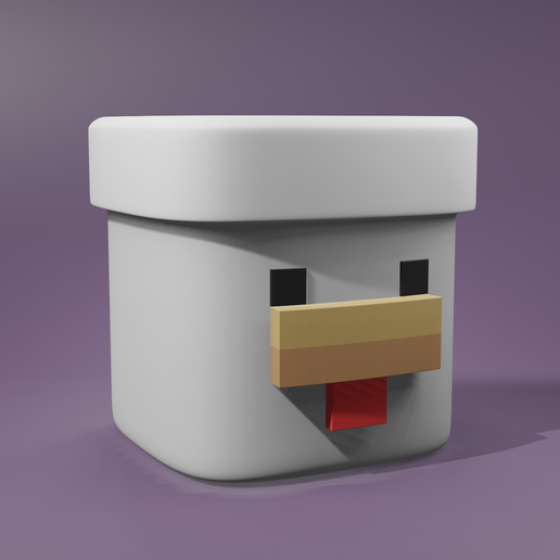 Maceta-Pollo1.png Maceta Pollo de Minecraft