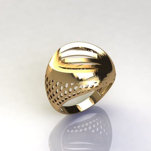 WOMEN PLAIN RING GROUP FTS READY STL 3D PRINT MODEL 3D model