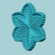 06.png STL file Violet Leaf - Molding Arrangement EVA Foam Craft・3D printing idea to download, gui_sommer