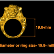 Lion-Ring-3D-print-model-file-pic-3.png Modèle d'impression 3D de l'anneau du lion