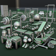 0.png Sport Gym Diorama Pack