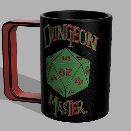 Dungeon Master Can Cup 3D model