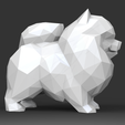 LPP.206.png Lowpoly Pomeranian STL