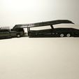 IMG_20230702_124512.jpg 1/64 比例 Greenlight Matchbox Hotwheels AUTOTTRANSPORT GOOSENECK 拖车，可装 4 辆压铸车