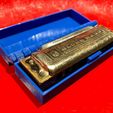 IMG_E7353.JPG Hinged Box With Latch for Hohner R-Series Blues Harp