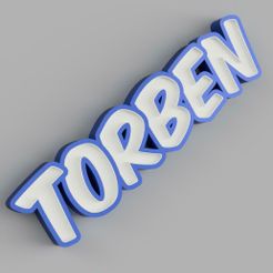 LED_-_TORBEN_2023-Mar-14_02-17-38AM-000_CustomizedView41763908272.jpg Archivo 3D NAMELED TORBEN - LÁMPARA LED CON NOMBRE・Modelo para descargar y imprimir en 3D