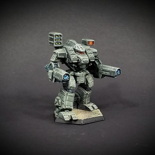 Battletech Warhammer WHM-6R(C) 3D model
