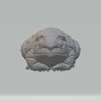 3.png ファット・トード・フロッグ 3Dプリントモデル 3Dプリントモデル
