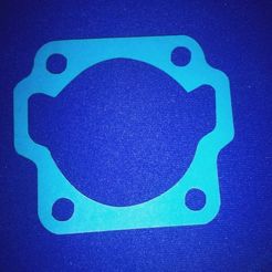 IMG_20200418_222837.jpg Бесплатный STL файл MBK gasket base gasket for engine AV7 / base gasket for engine・Дизайн 3D-принтера для скачивания