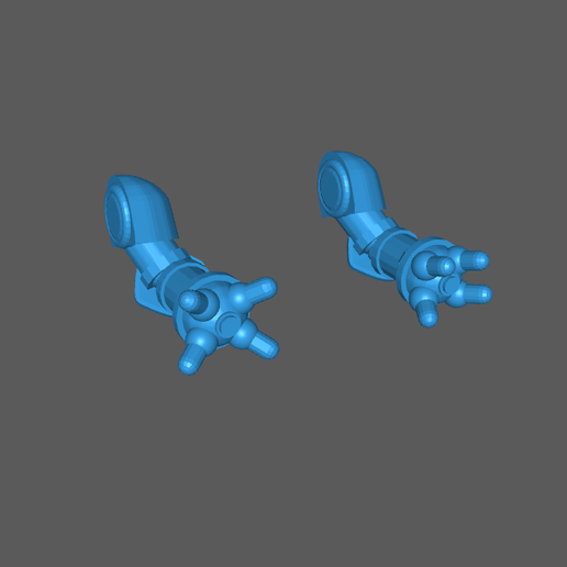 Graviton Hammer Arm + Fingers Mk1