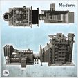 5.jpg Large modern industrial metallurgical furnace with tanks and drain pipes (20) - Modern WW2 WW1 World War Diaroma Wargaming RPG Mini Hobby